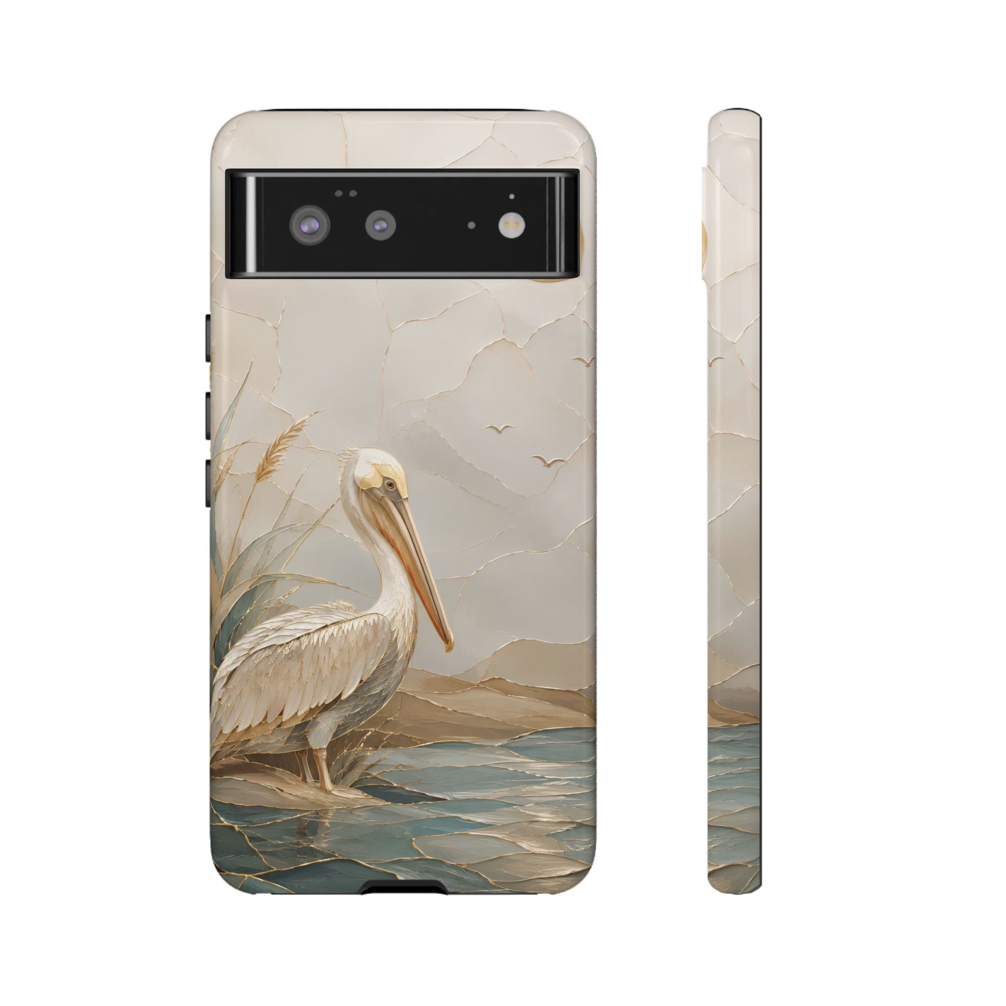 Pelican Google Pixel Phone Case | Coastal Bird Phone Case