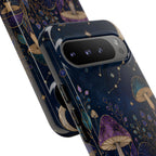 Mushroom Google Pixel Phone Case | Midnight Forest Phone Case