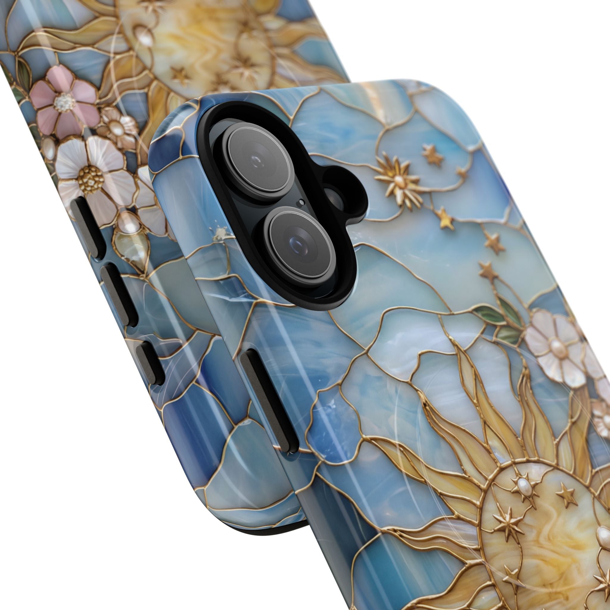 Stained Glass Sun & Sea MagSafe iPhone Case