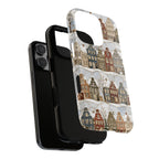 Winter Village iPhone Case | Snowy Town iPhone Case