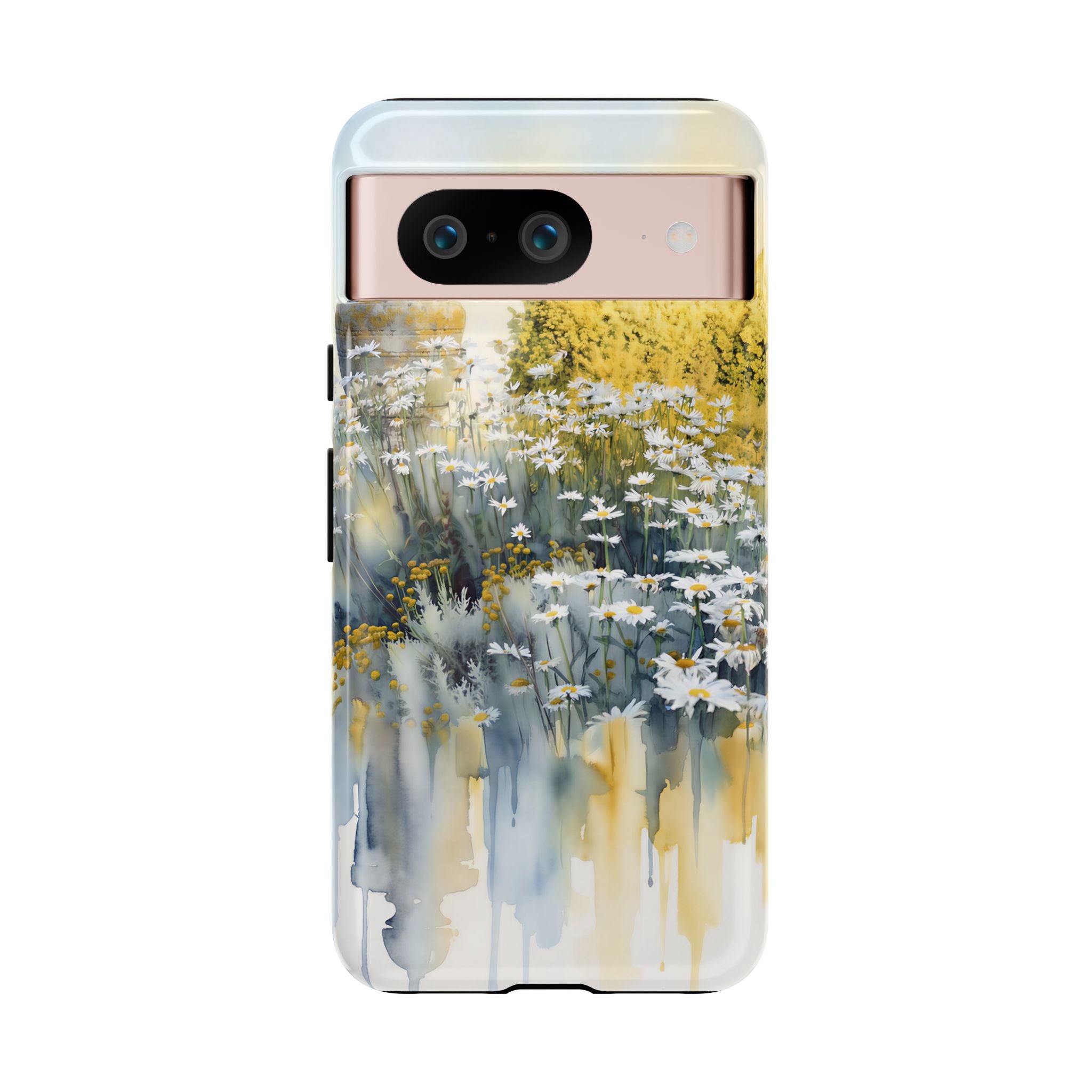 Watercolor Floral Daisy Garden Google Pixel Phone Case