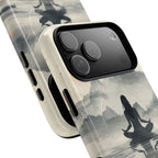 Zen Yoga Meditation Lotus MagSafe iPhone Case