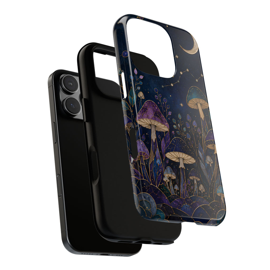 Mushroom iPhone Case | Midnight Forest iPhone Case
