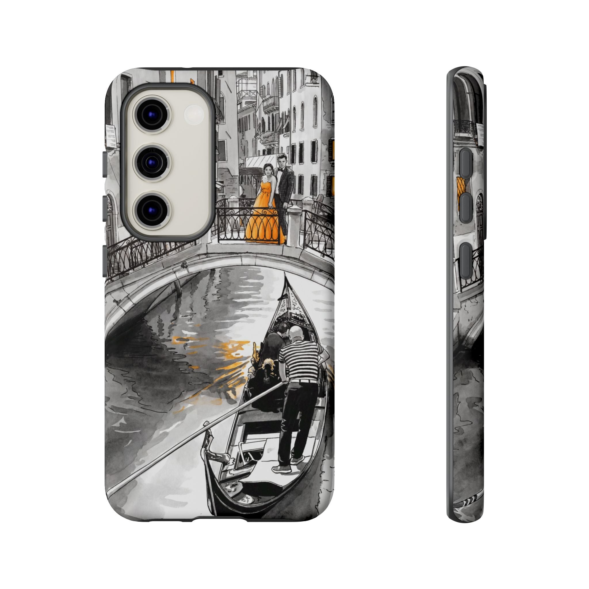 Venice Gondola Samsung Galaxy Case | Romantic Canal Scene Protective Case