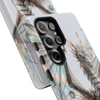 Custodia per Samsung Galaxy con drago meccanico Steampunk — Custodia protettiva Fantasy Armor