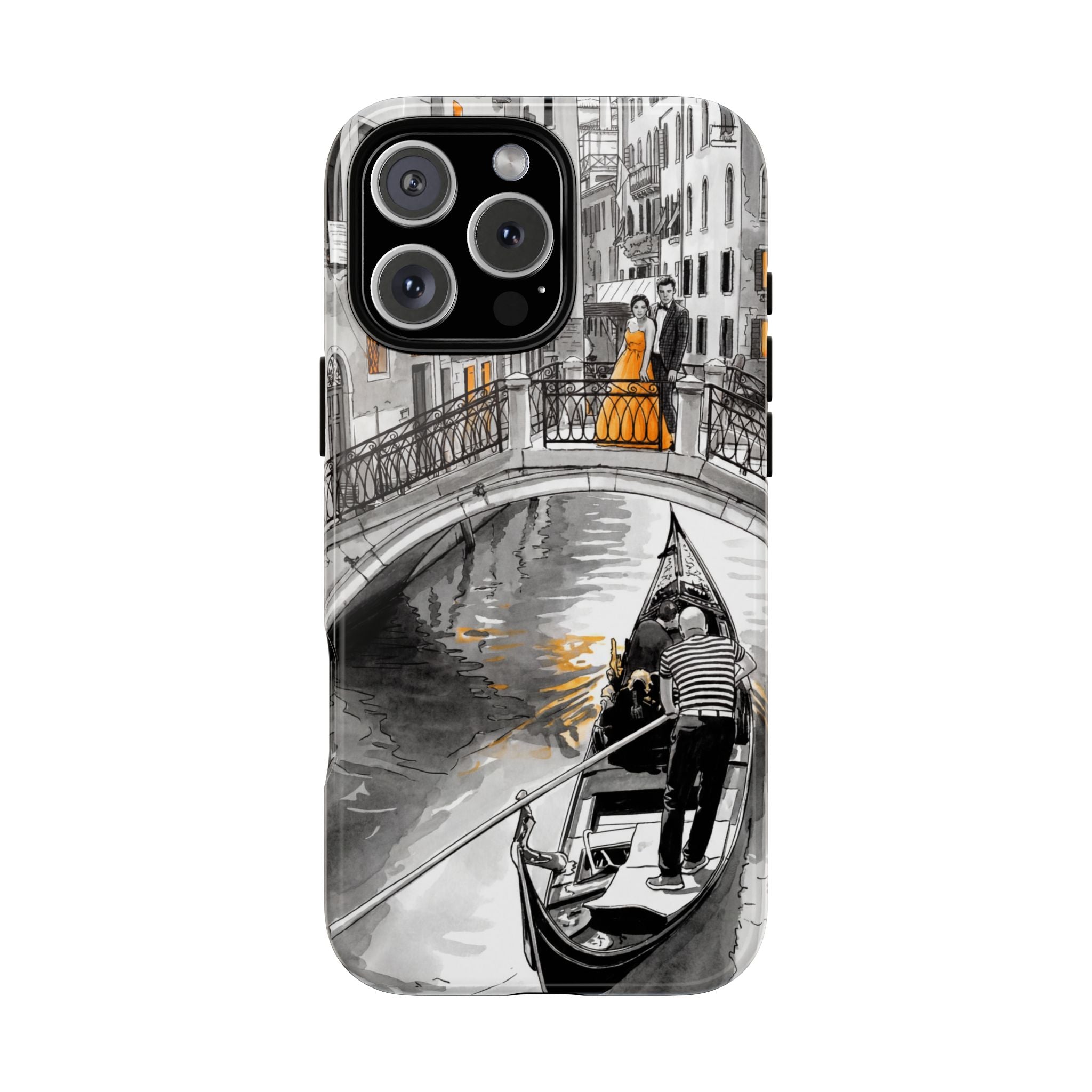 Venice Gondola iPhone Case | Romantic Canal Scene Protective Case