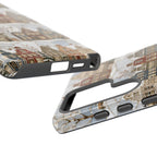 Winter Village Samsung Galaxy Phone Case | Snowy Town Phone Case
