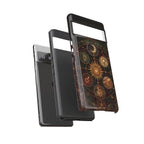 Antique Astrology Google Pixel Phone Case | Celestial Chart Phone Case