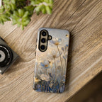 Moonlit Wildflower Samsung Galaxy Phone Case | Firefly Meadow Art Cover