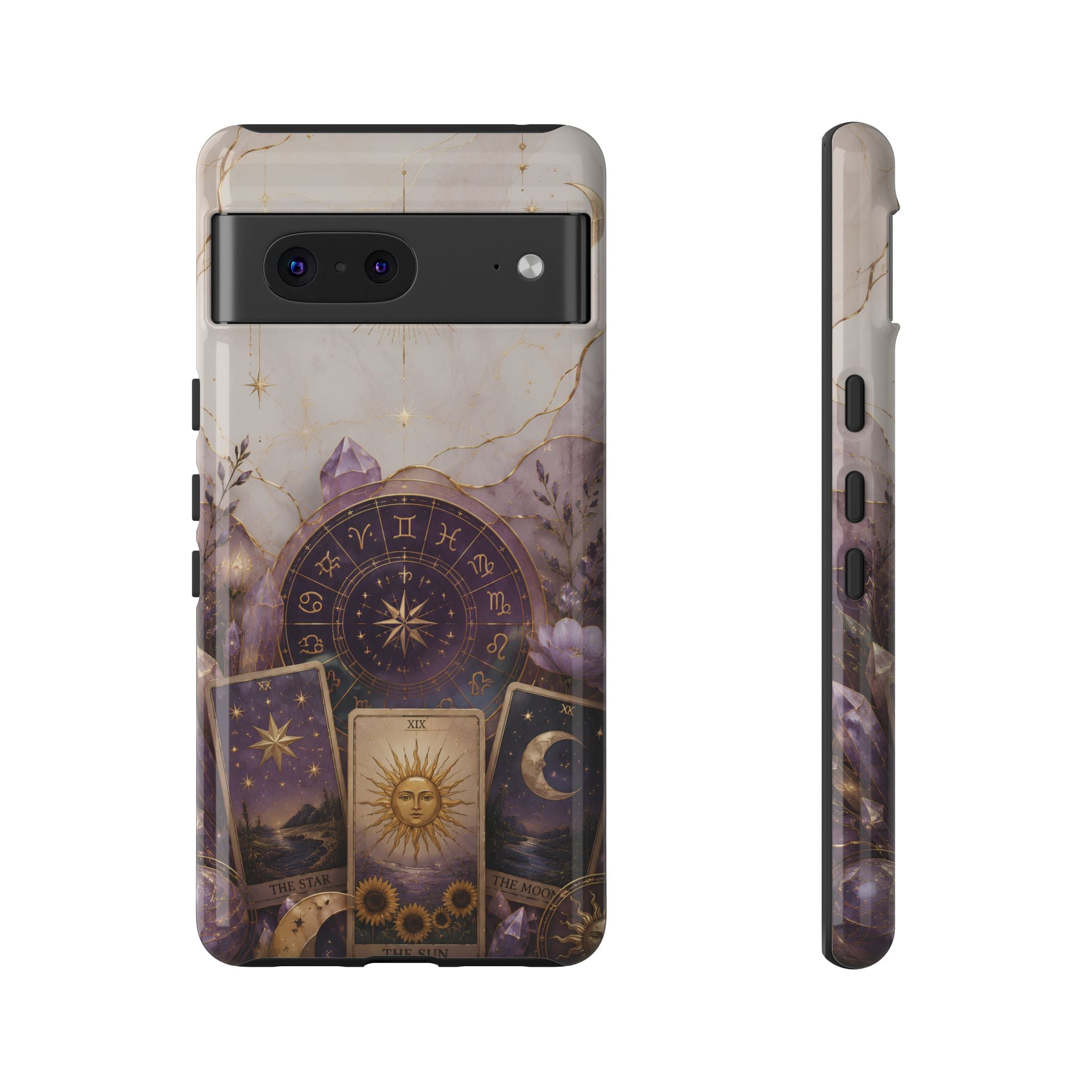 Tarot Google Pixel Phone Case | Celestial Crystal Astrology Phone Case