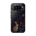 Rabbit Google Pixel Phone Case | Woodland Bunny Art Cover