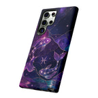 Pisces Zodiac Samsung Galaxy Phone Case | Celestial Fish Phone Case