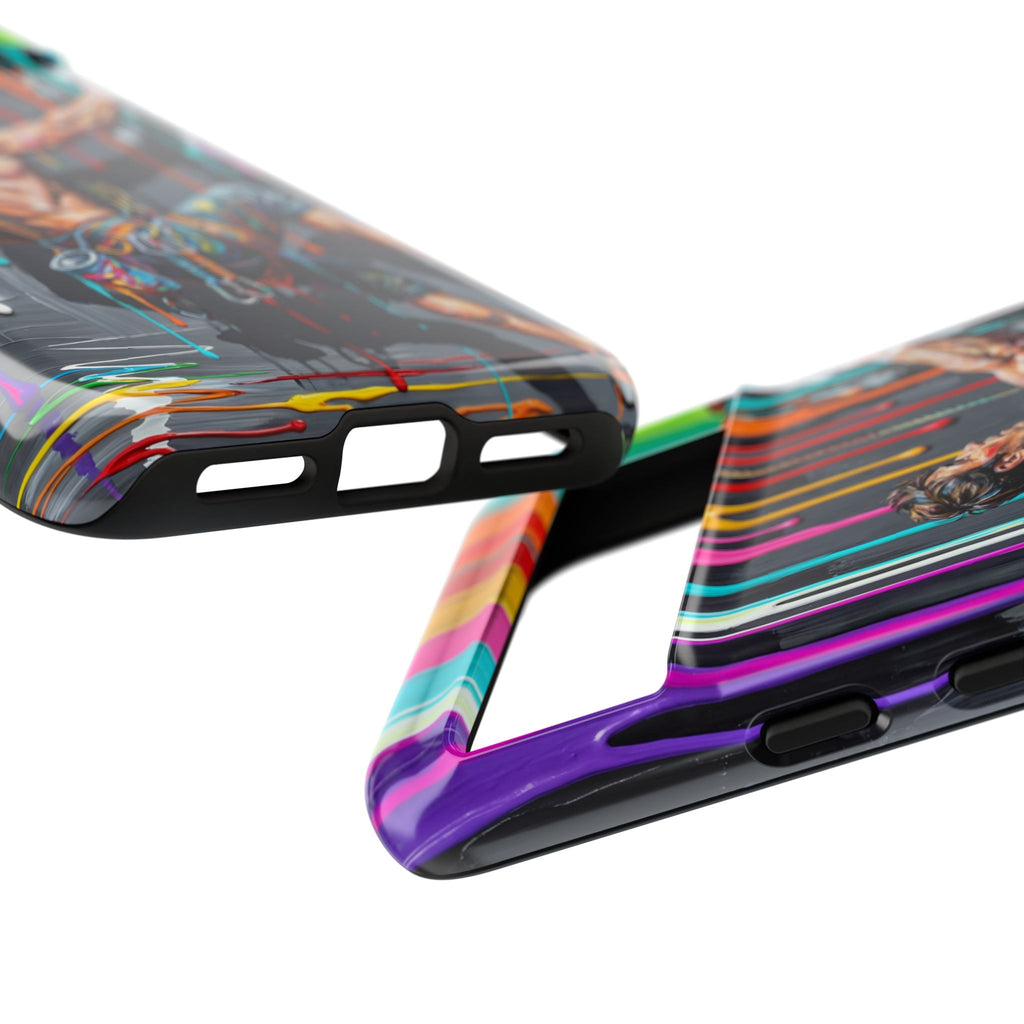 Colourful Rock Climber Art Protective Google Pixel Phone Case