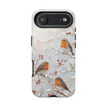 Robin Bird iPhone Case | Winter Berries iPhone Case