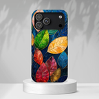Colourful Autumn Leaves iPhone Case