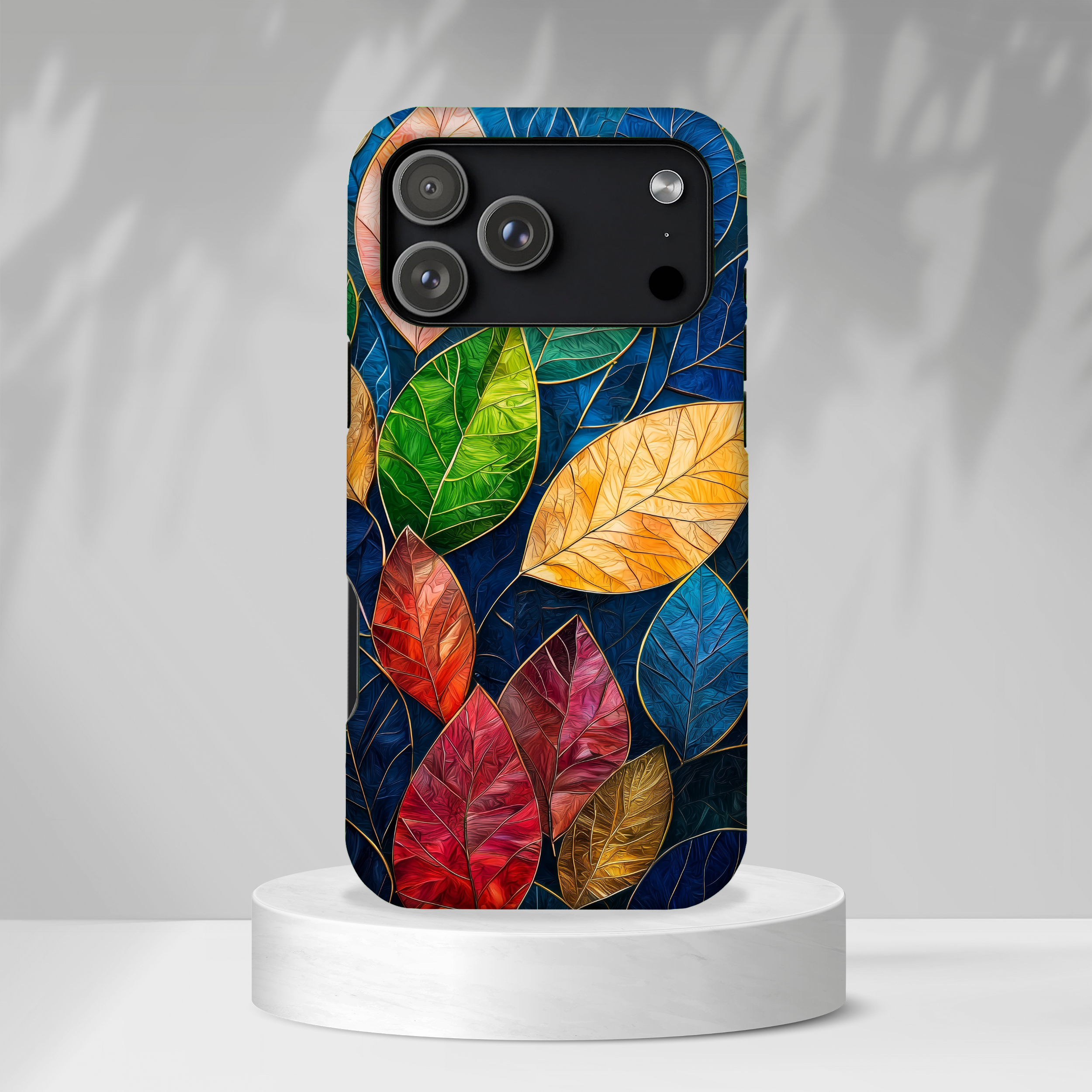 Colourful Autumn Leaves iPhone Case