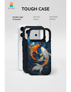 Koi Fish Tough iPhone Case