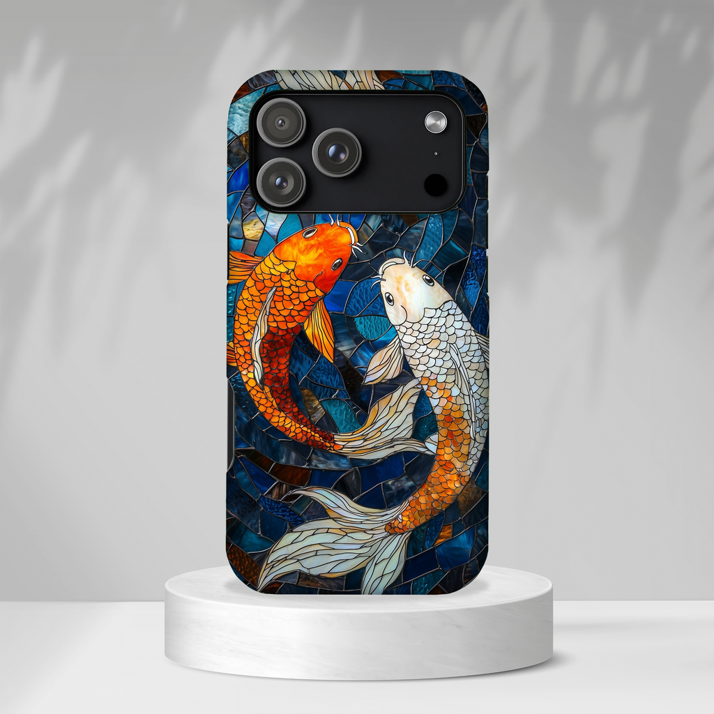 Koi Fish Tough iPhone Case