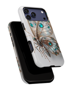 Butterfly Gem Phone Case — Steampunk Teal Jewel iPhone Case