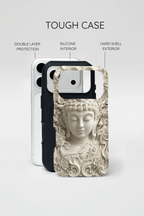 Buddha Relief iPhone Case — Serene Zen Protective Phone Cover
