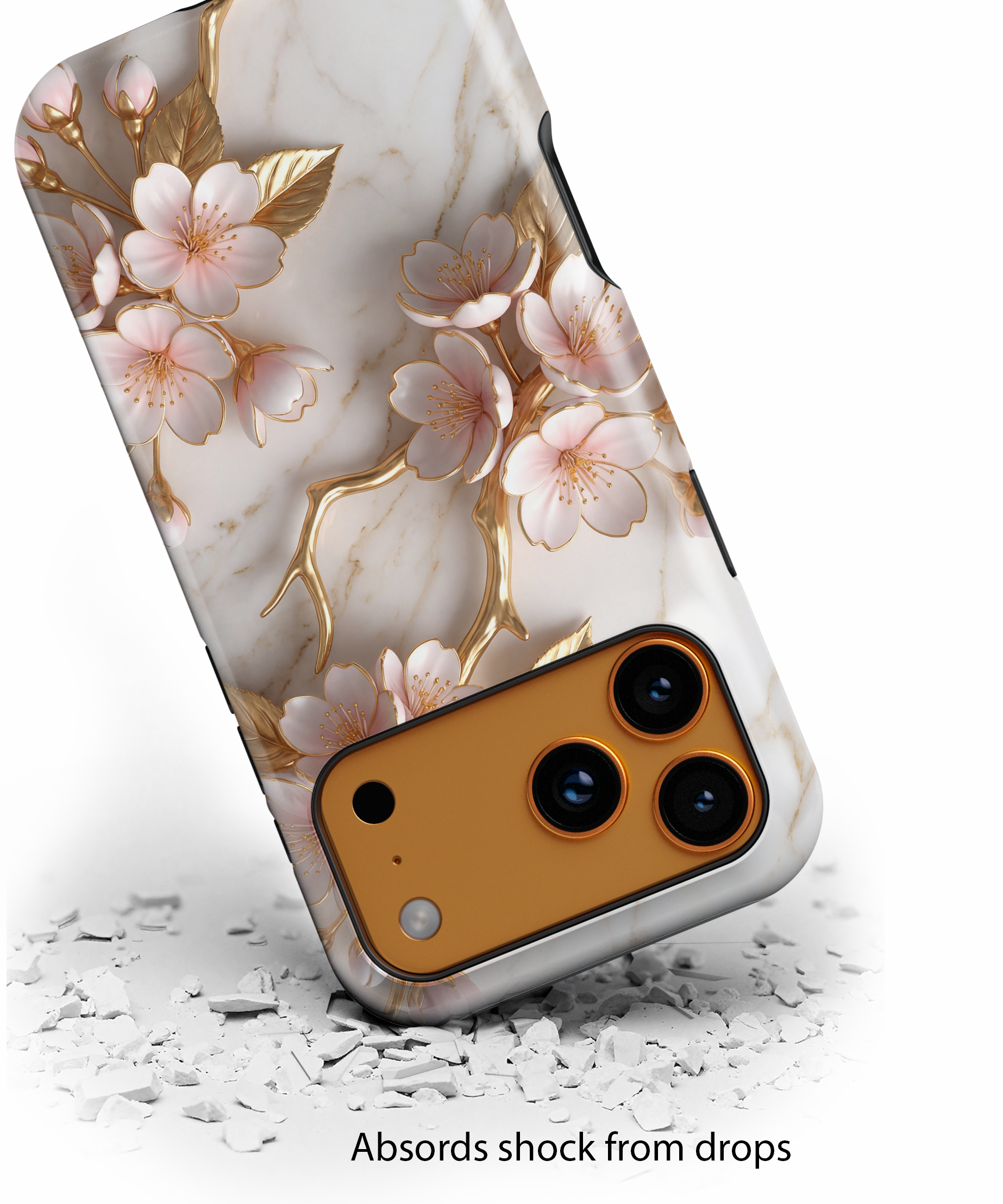 Floral Cherry Blossom MagSafe Phone Case — Tough Protective iPhone Cover