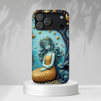 Dreamy Maiden & Star Tree iPhone Case