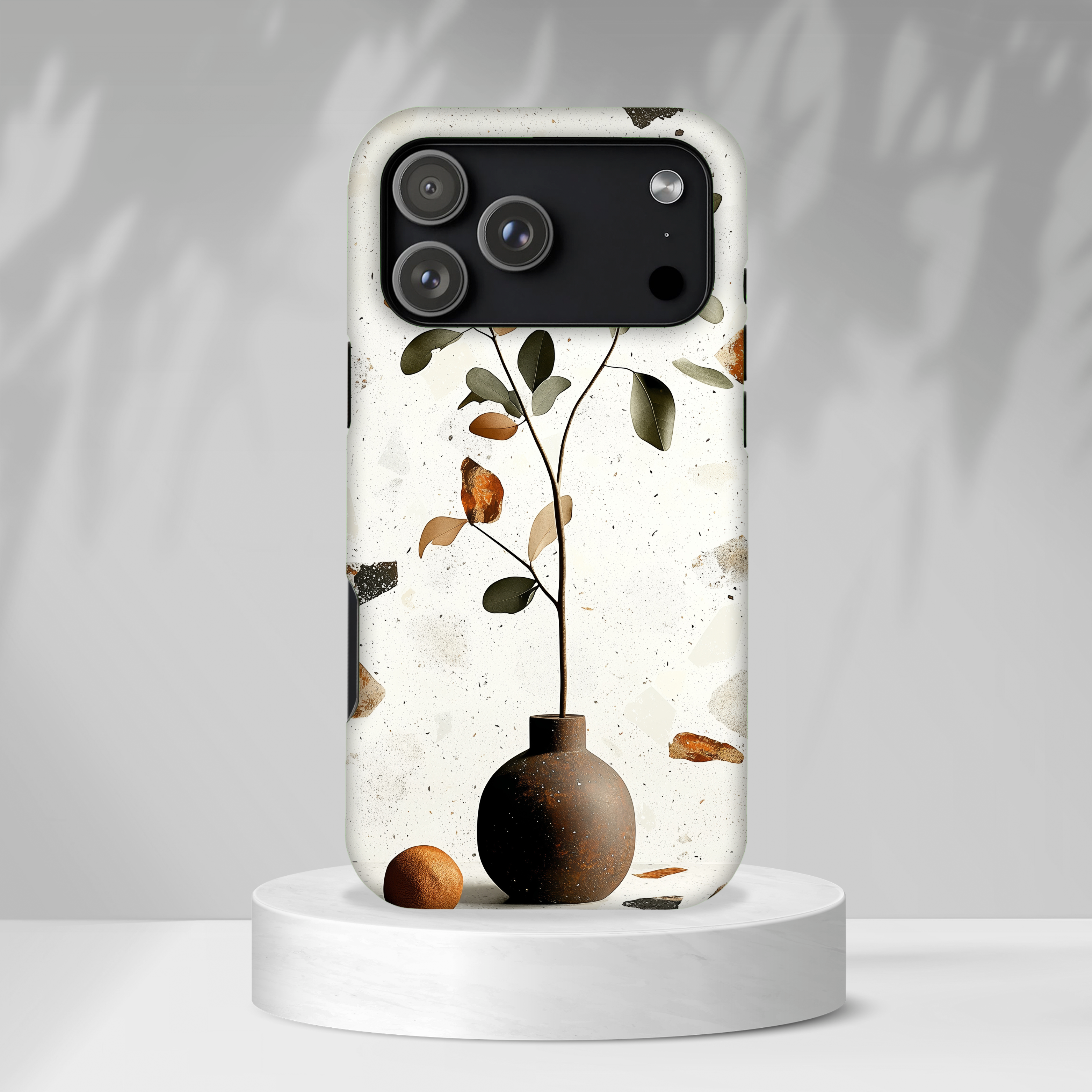 Custodia MagSafe resistente per iPhone con motivo floreale | Minimal Botanical