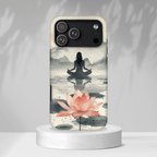 Zen Yoga Meditation Lotus MagSafe iPhone Case