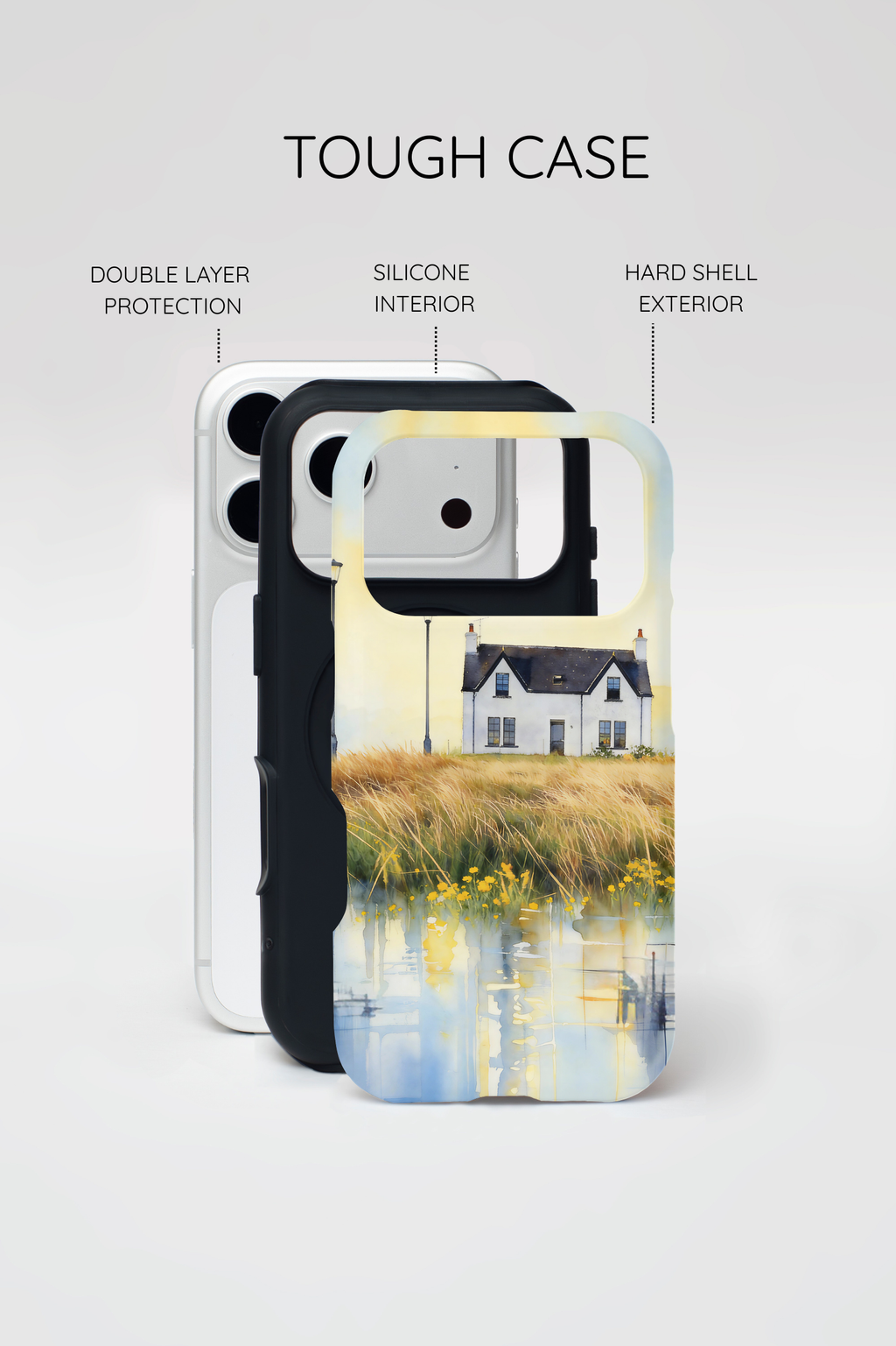 Scottish Highlands MagSafe iPhone Case | Isle of Skye Hill Cottage