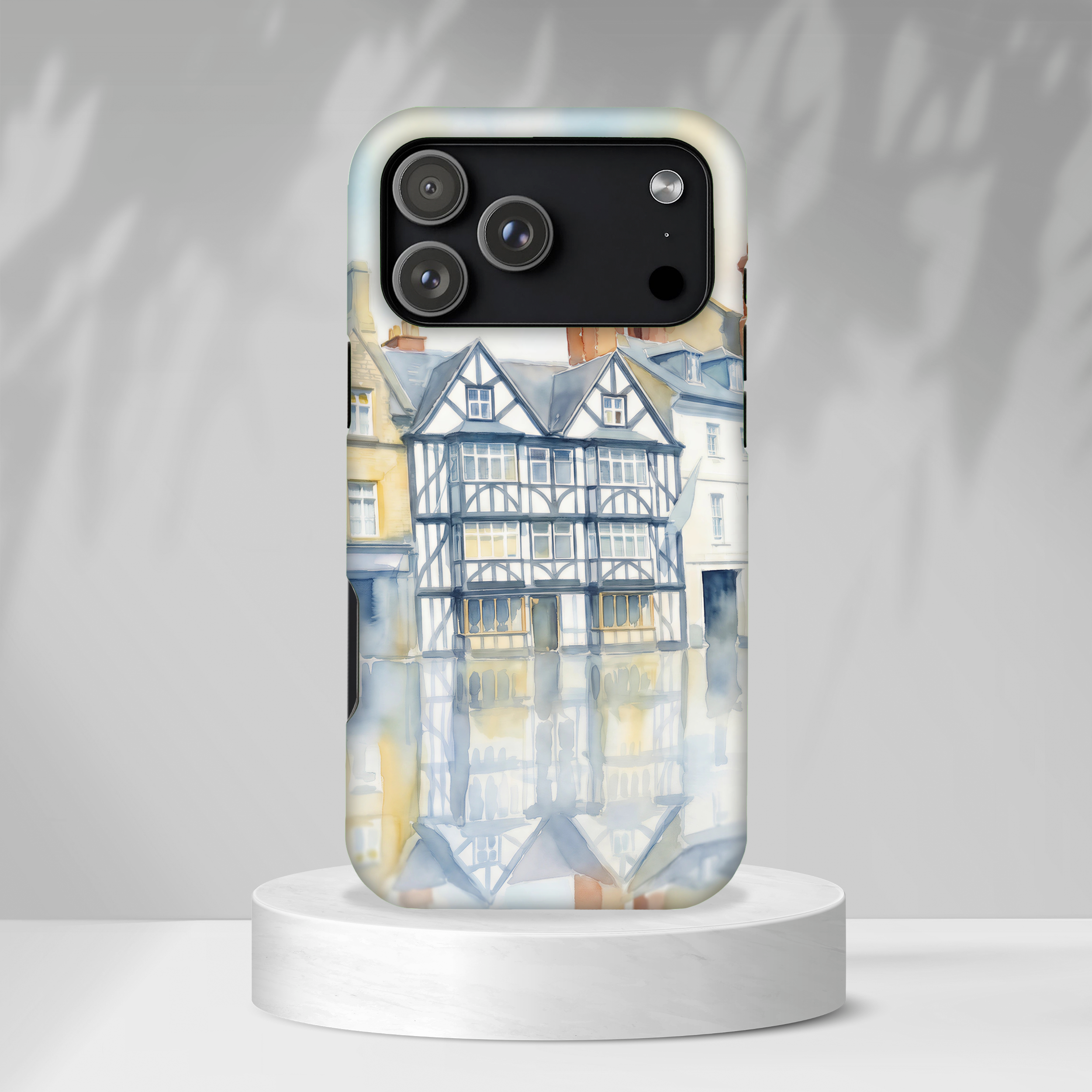 English Tudor Building Aesthetic MagSafe iPhone Case