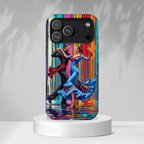 Colorful Tango iPhone Case | Vibrant Dancing Couple Art Protection