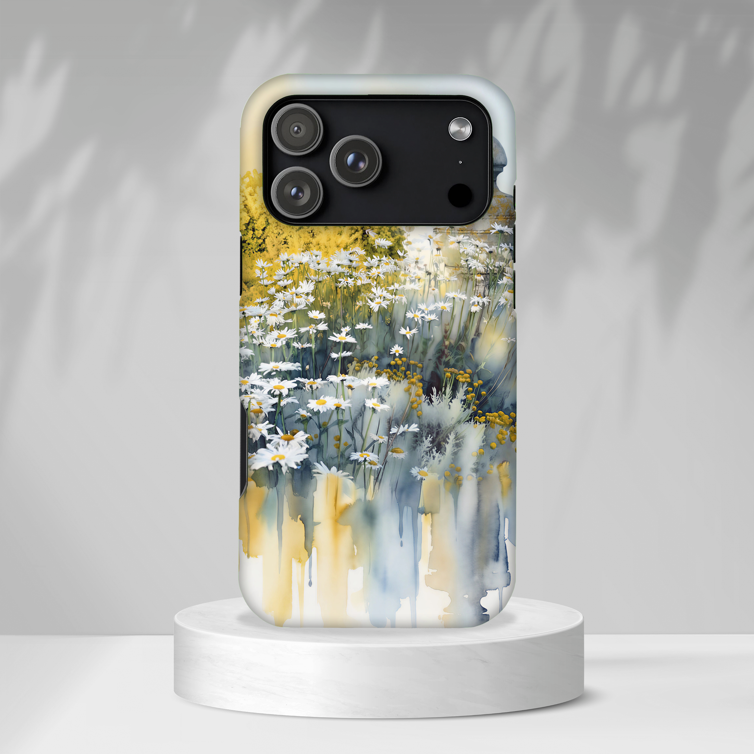 Watercolor Floral Daisy Garden MagSafe iPhone Case