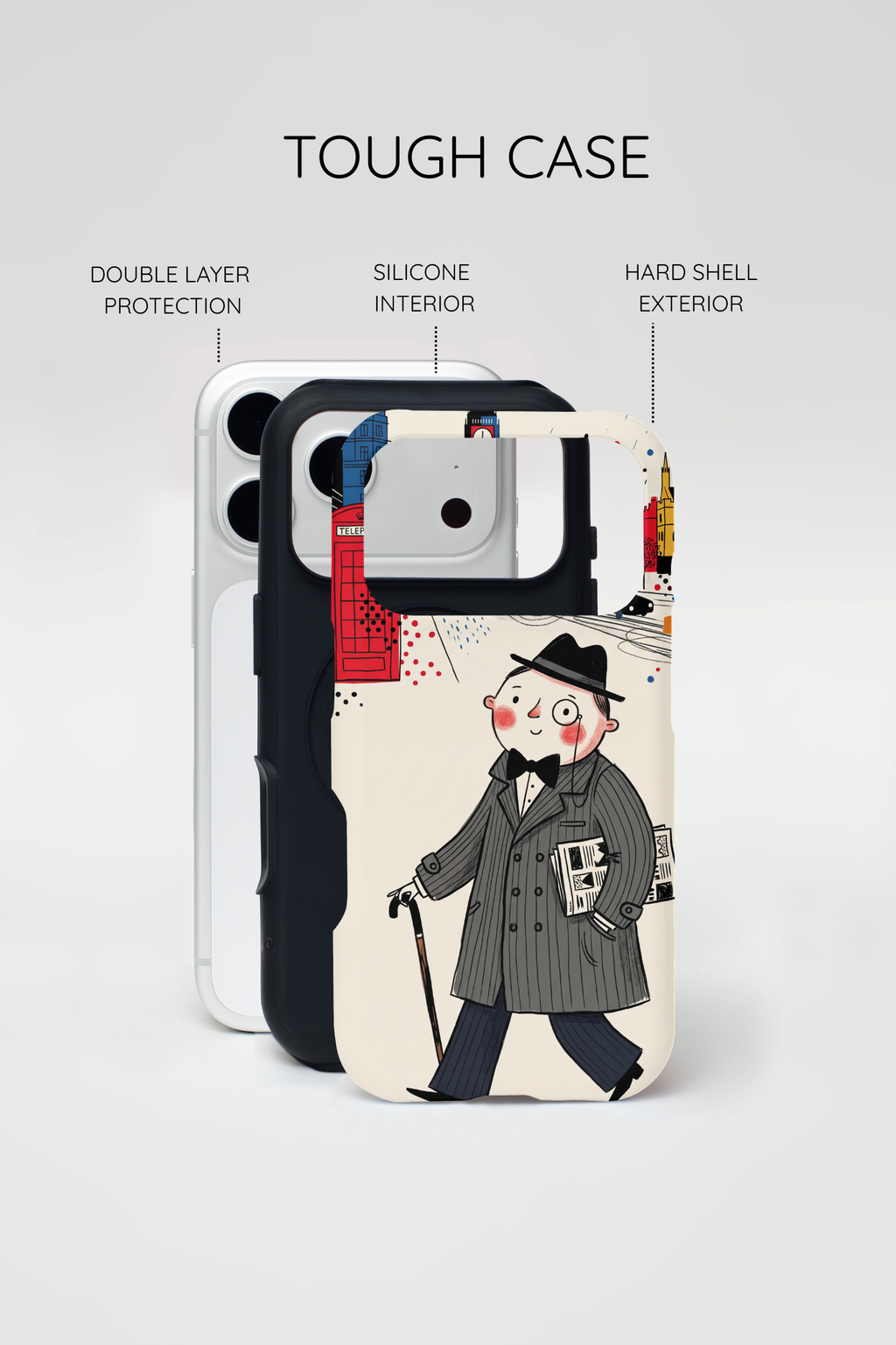 Detective in London MagSafe iPhone Case