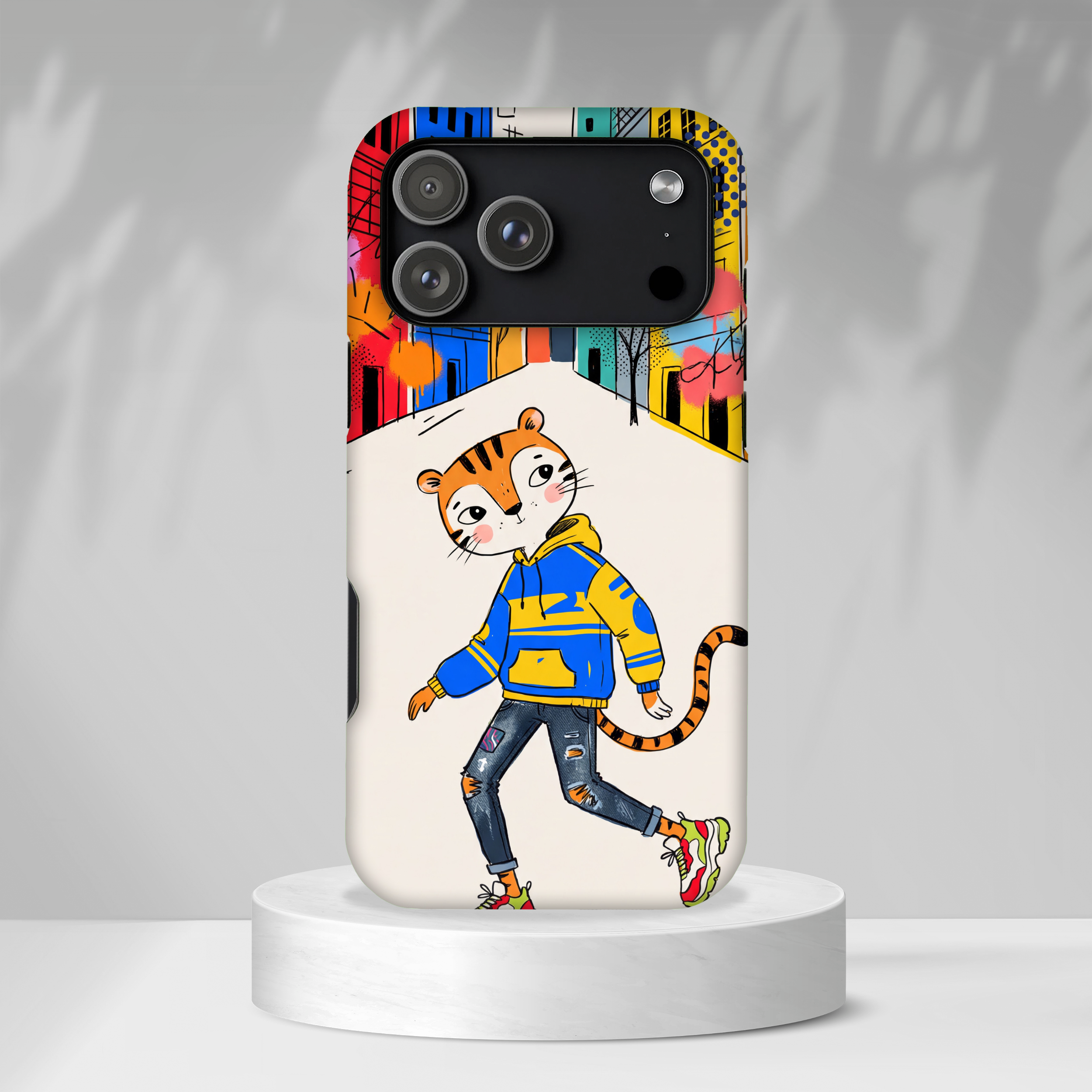 Skater Tiger MagSafe iPhone Case