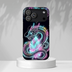 Neon Loong Crystal MagSafe iPhone Case