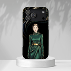 Elegant Forest Woman iPhone Case