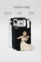 Violinist MagSafe iPhone Case | Elegant Classical Musicist Design