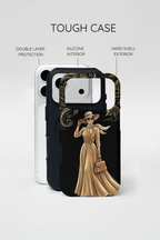 Vintage Autumn Lady iPhone Case