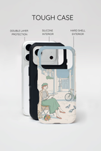 Florence Art Aesthetic MagSafe iPhone Case | Renaissance Italy Travel Illustration