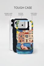 Venetian Gondola MagSafe iPhone Case | Lemon Coast Waterfront Travel