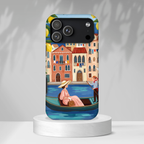 Venetian Gondola MagSafe iPhone Case | Lemon Coast Waterfront Travel