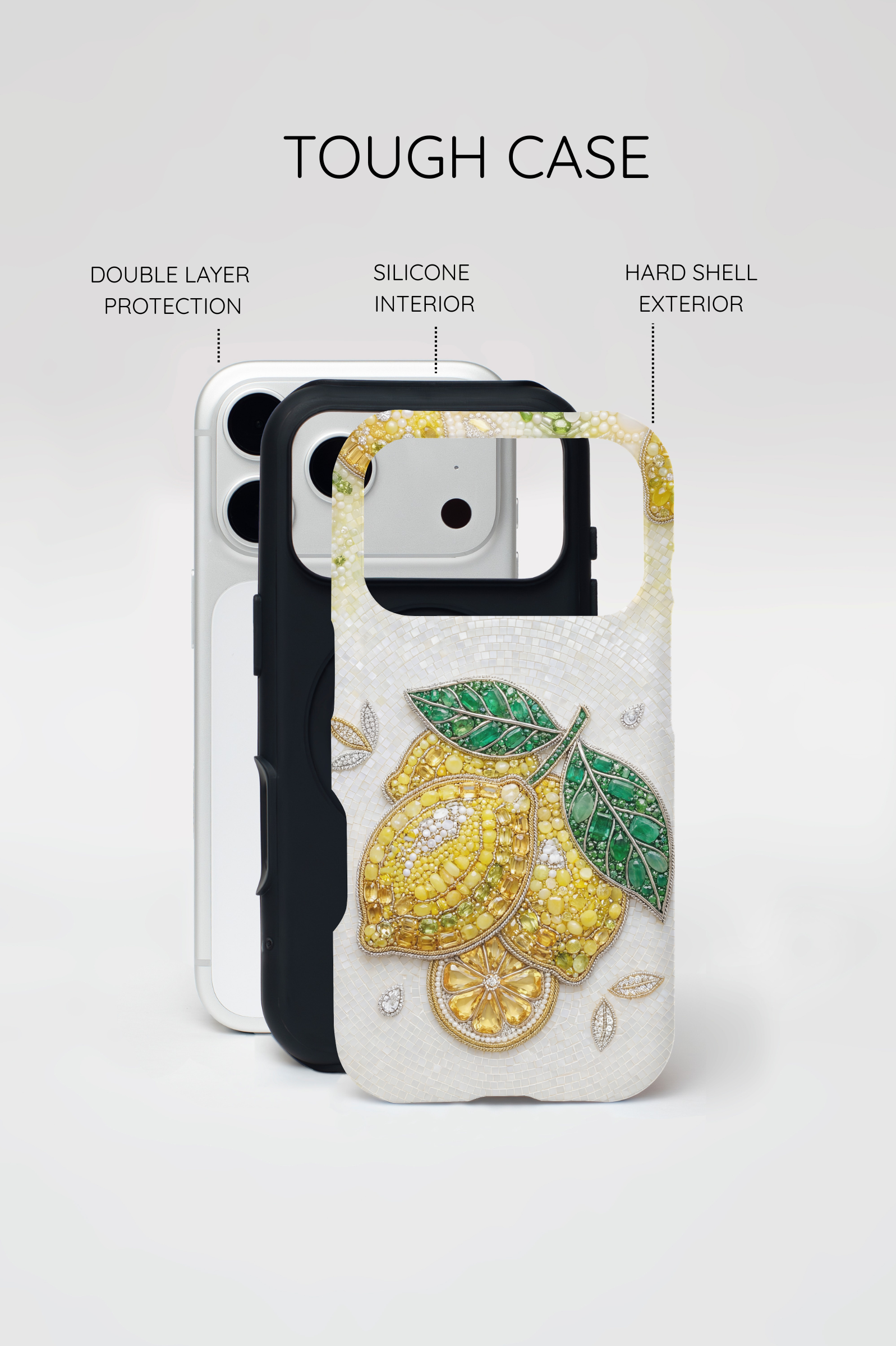 Luxe Lemon Jewel MagSafe iPhone Case