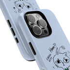 Cover per telefono Gatto Carino Confuso — Custodia protettiva con grafica "Hmm??"