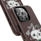 Cover per telefono Gatto Carino Confuso — Custodia protettiva con grafica "Hmm??"