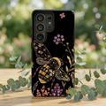 Vintage Bee Floral Samsung Galaxy Phone Case