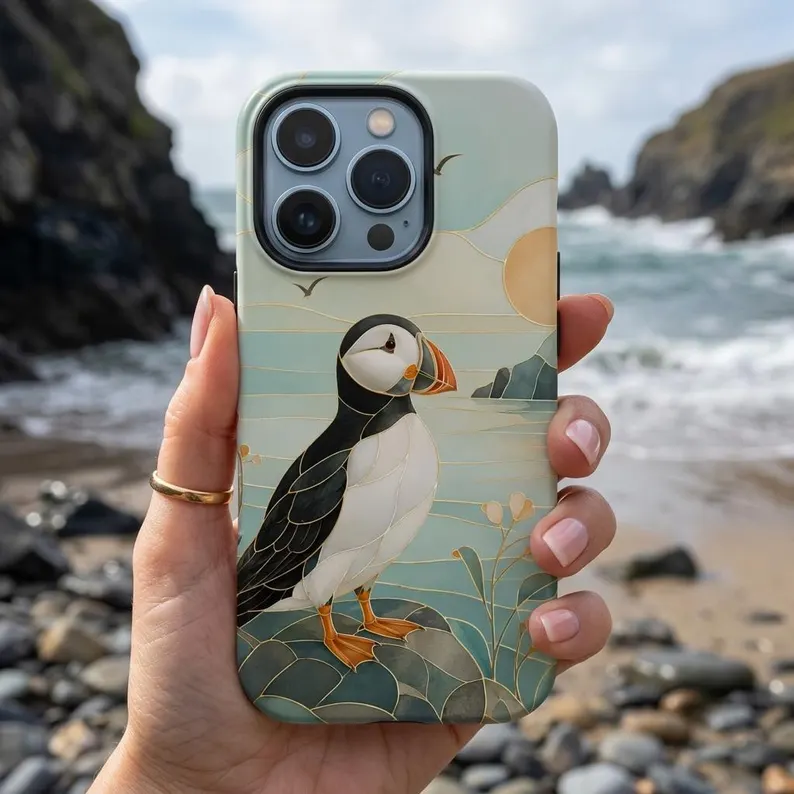 Puffin Coastal Tough MagSafe Case