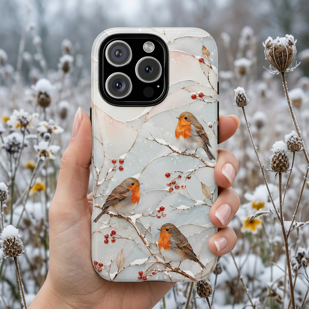 Winter Robin MagSafe Tough Case
