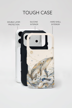 Stained Glass Whale iPhone Case | Ocean iPhone Case
