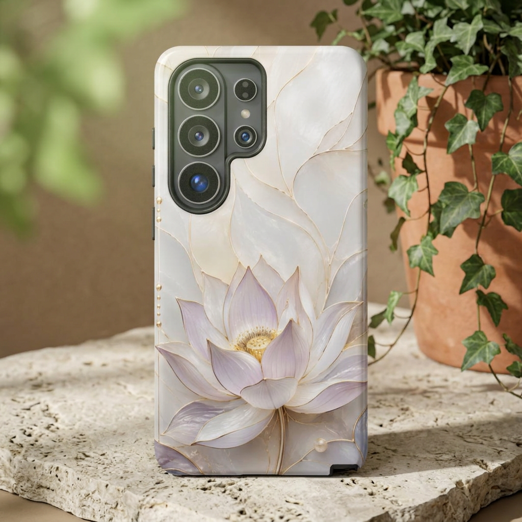 Lotus Flower Samsung Galaxy Phone Case