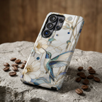 Hummingbird Magnolia Samsung Galaxy Phone Case | Floral Bird iPhone Case